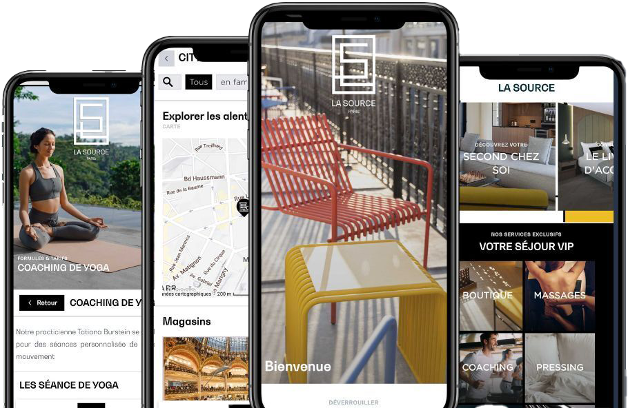 Application digitale BOWO - La Source Paris